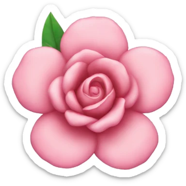 Flor rosa sticker