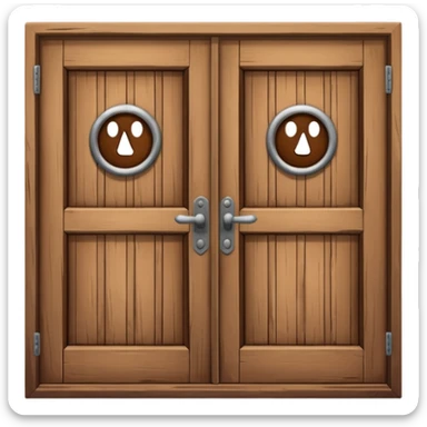 that's a door, not a dumpster sticker