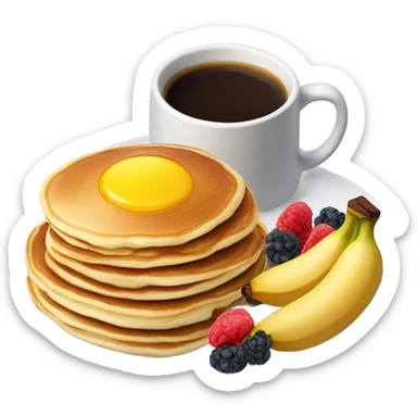 Breakfast time sticker