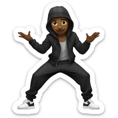 dance hip hop sticker