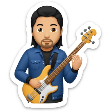 Chi Cheng (1970-2013) bassist of Deftones sticker