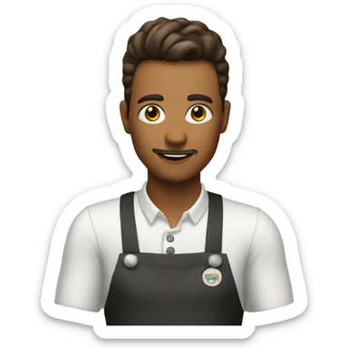 They them barista sticker