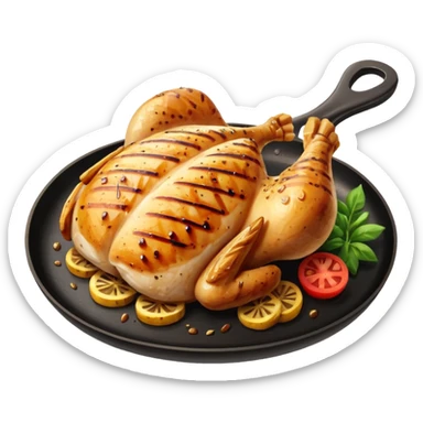 one Grilled Chicken breast sticker
