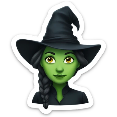 Elphaba sticker