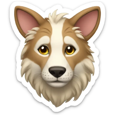 Anthro Fursona sticker