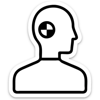 crash test dummy sticker