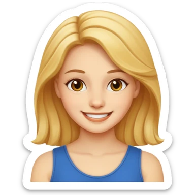 Leo woman zodiac sticker