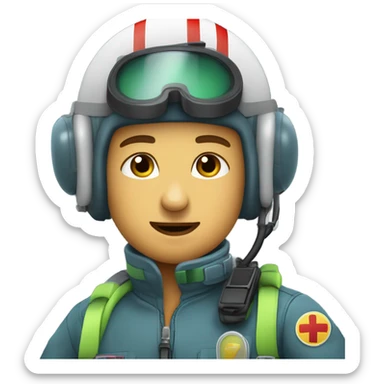 Flight paramedic  sticker