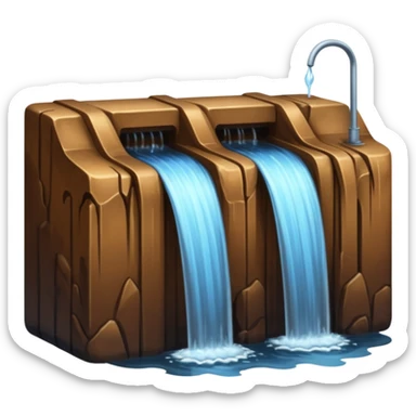 Dam Water sticker