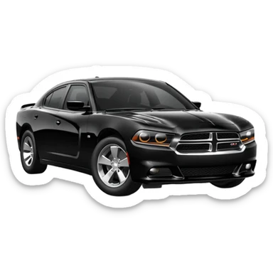 Dodge charger car sticker