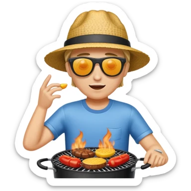 Too hot for a BBQ sticker