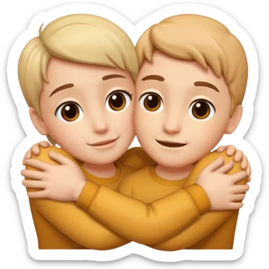 Hug emoji sticker