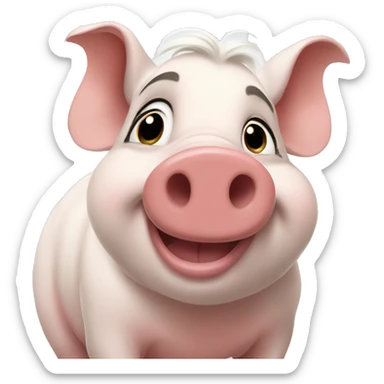 Pua pig disney sticker