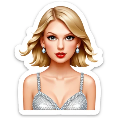 taylor bejeweled  sticker