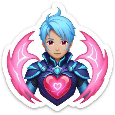 Dota 2's Arc Warden Shows Anime Heart sticker
