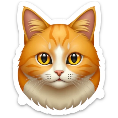 Güneş gözlüğü takan kedi sticker