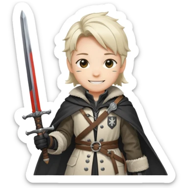 Arknights lappland sticker