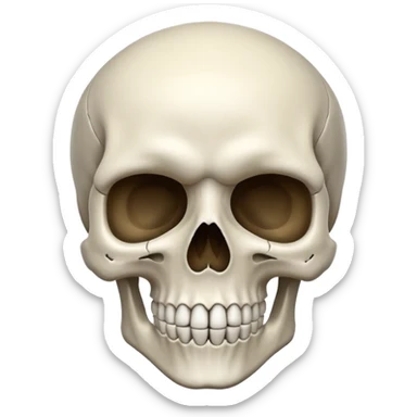 череп череп sticker