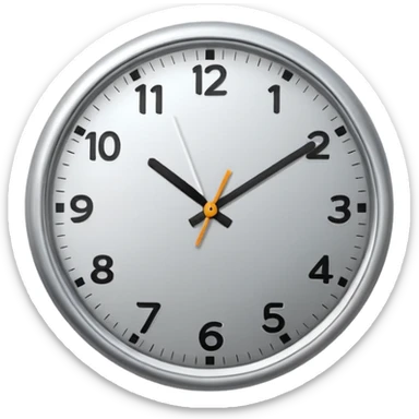 Clock sticker