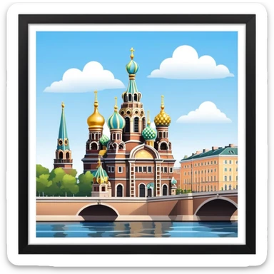 Saint-Petersburg sticker