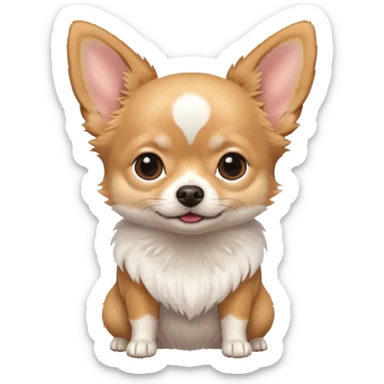 Chihuahua blanca sticker