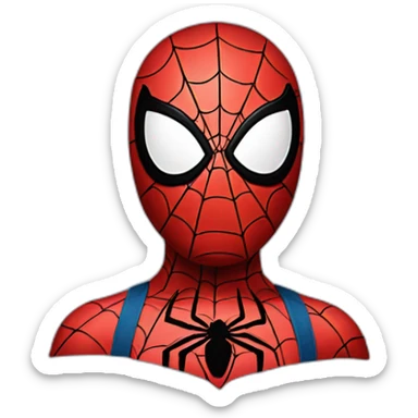 Spider-Man emoji sticker