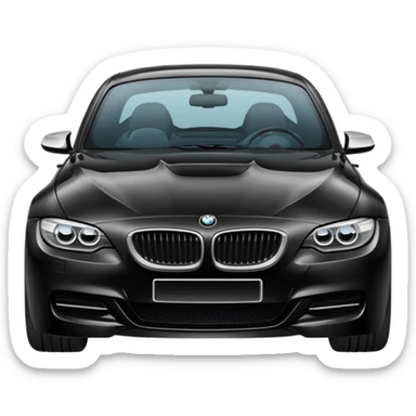 Bmw> mercedes <rolls royce =BMW sticker