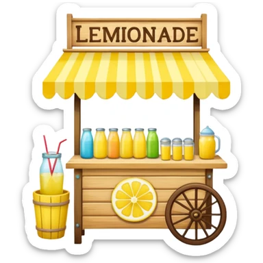 lemonade stall sticker