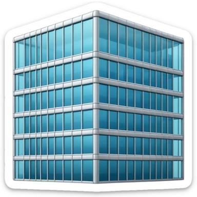 empresa prédio sticker