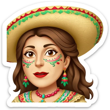 Traditional Costume Enthusiast sticker