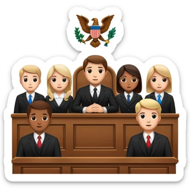 Order in Court sticker