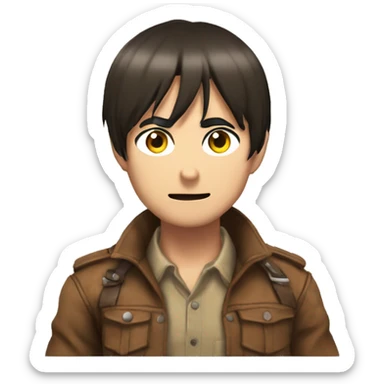 eren jaeger sticker