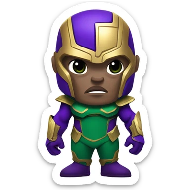 Thanos from squid game sticker
