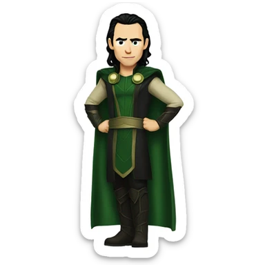 Loki Marvel sticker