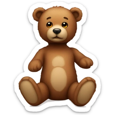 Teddy bear  sticker
