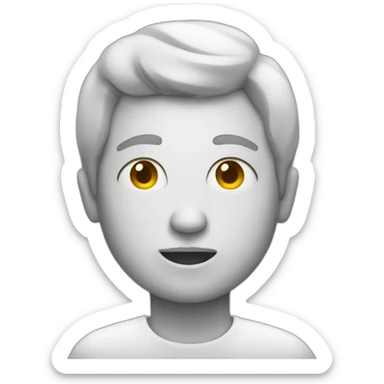 someone in coma sticker