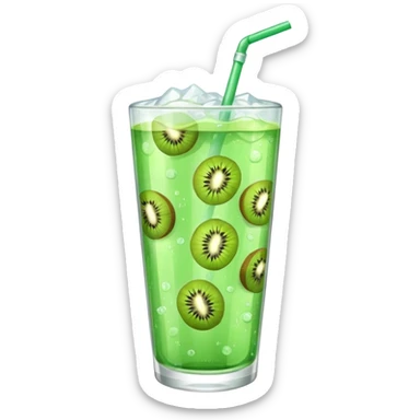 Kiwi soda sticker