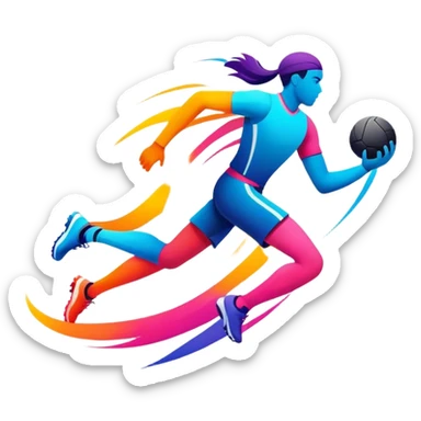Live Sports Icon Logo sticker