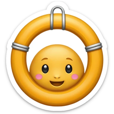 Leer geen popptje maar leer als het materiaal sticker