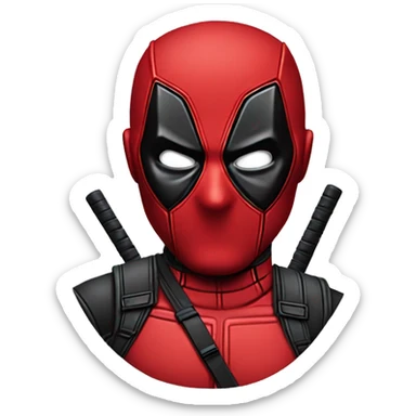 deadpool emoji  sticker