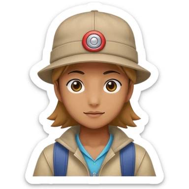 Pokémon trainer sticker