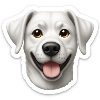 Chien habiller en nike  sticker