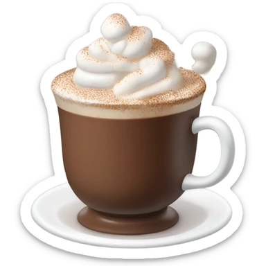 Hot coco sticker