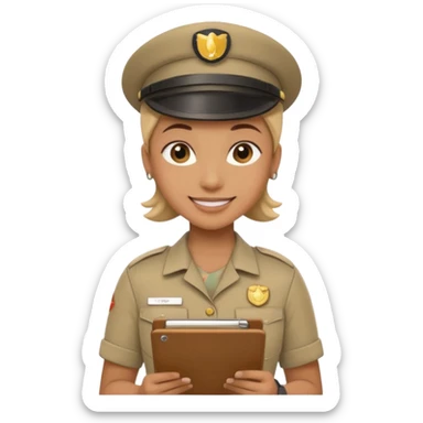 Zookeeper emoji sticker