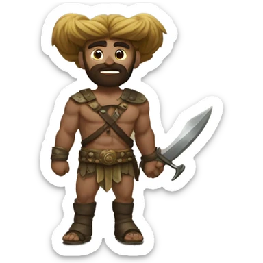 Contraste de civilización y barbarie sticker