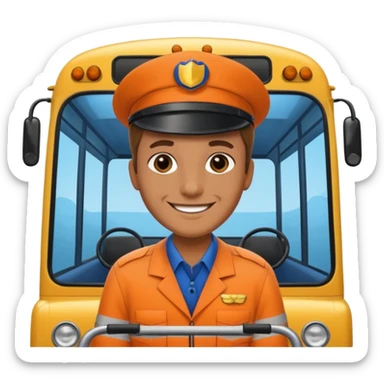 Bus Driver sticker