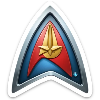Star Trek Föderation-Logo sticker