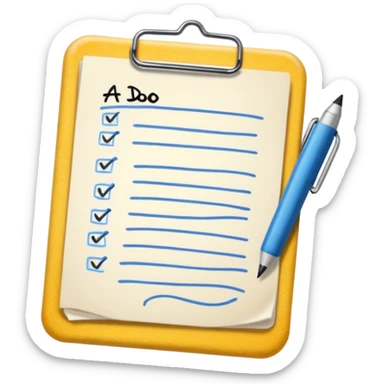 To do sticker