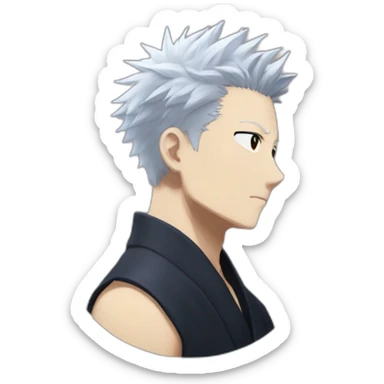 Yuri itadori, jujutsu kaisen sticker