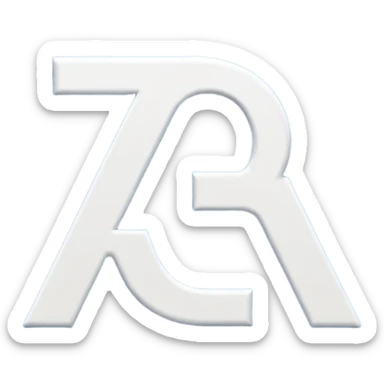 A flat vector emoji icon representing translation between Arabic and Spanish. Two overlapping squares: the front square is blue with a white letter 'A', the back square is light gray with the white Arabic letter 'ع' (Ain). Minimalist design, rounded corners, high quality, white background. sticker